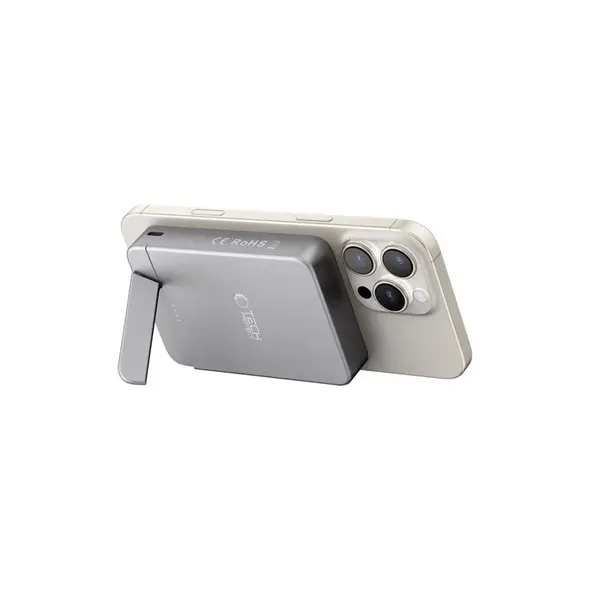 Powerbank bezprzewodowy Tech-Protect PB15 LifeMag Magsafe Power Bank 10000mah Space Grey