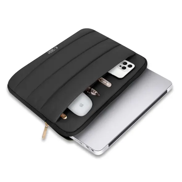 Torba Tech-Protect Fluffy Laptop 13-14 Black