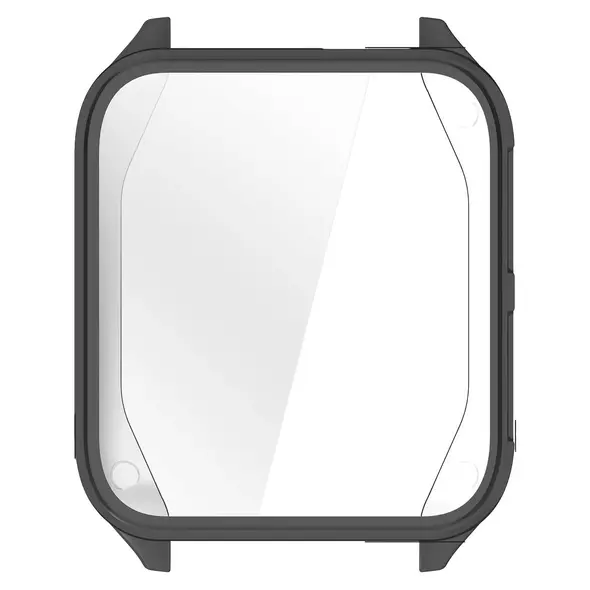 Etui z osłoną ekranu Bizon Case Watch Felipe do Garmin Venu X1 szare