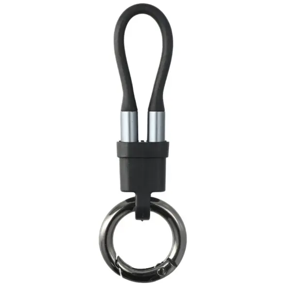Zestaw akcesoriów 4w1 4smarts Explorer kabel brelok USB-C, adapter USB-C / USB-C, zapalniczka USB-C, latarka USB-C czarny