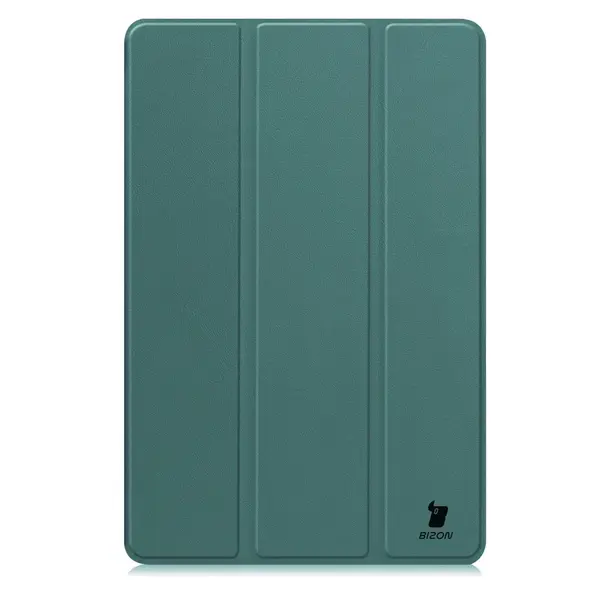 Etui z klapką Bizon Case Tab Croc do OnePlus Pad Lite / Oppo Pad SE ciemnozielone