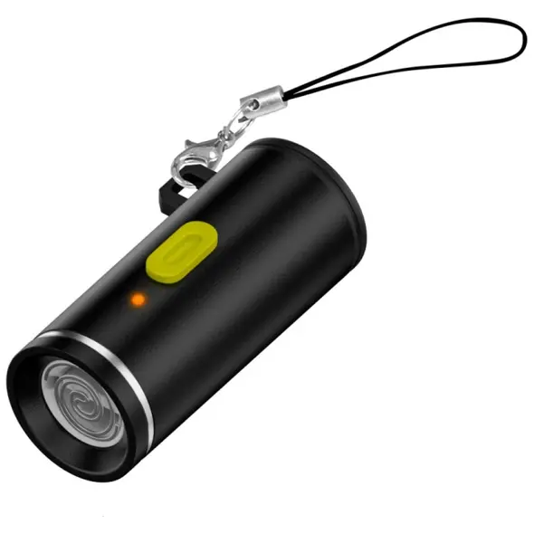 Zestaw akcesoriów 4w1 4smarts Explorer kabel brelok USB-C, adapter USB-C / USB-C, zapalniczka USB-C, latarka USB-C czarny