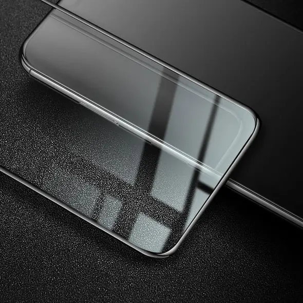 Szkło hartowane Bizon Glass Edge do Xiaomi Mi 11 Lite / 5G / 5G NE czarne