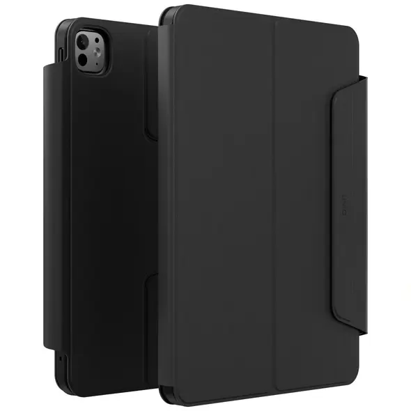 Etui UNIQ Rovus Snapmount Magnetic 360 Rotating Detachable do Apple iPad Pro 11" 2024 czarny