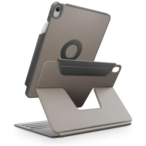 Etui UNIQ Rovus Snapmount Magnetic 360 Rotating Detachable do Apple iPad Air 11" 2024 / 11" 2025 / iPad Air 10.9" 2022/2020 szary