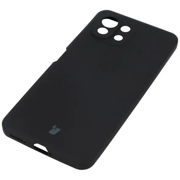 Θήκη Bizon Σιλικόνης Xiaomi Mi 11 Lite / 5G / 5G NE μαύρη