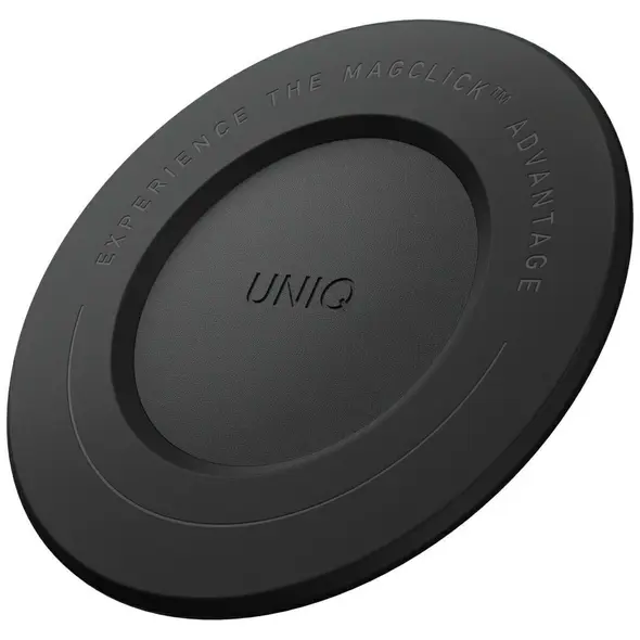 Uchwyt magnetyczny UNIQ SnapMount samoprzylepny czarny