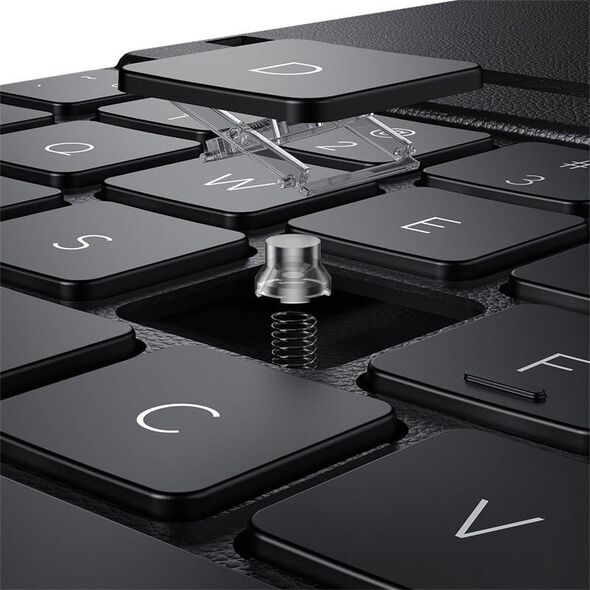 Etui magnetyczne z klawiaturą Baseus Brilliance Apple iPad 10.2 2019/2020/2021 (7., 8. i 9 generacji) (czarne)
