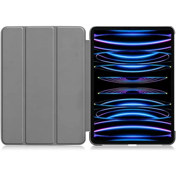 Etui Bizon Case Tab Croc do Apple iPad Pro 11 2022/2021/2020/2018 czarne