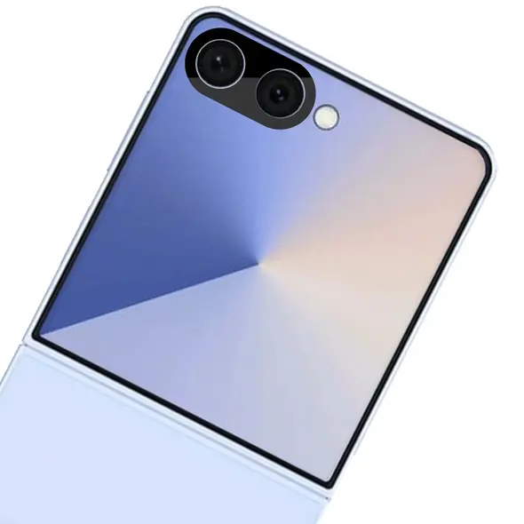 Szkło na aparat Bizon Glass Lens do Samsung Galaxy Z Flip7 [2 PACK]