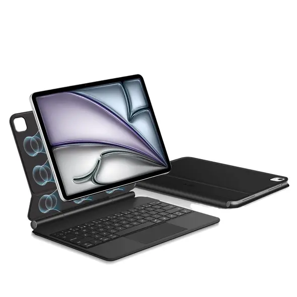Etui Tech-Protect SmartCase Magnetic + Keyboard Apple iPad Pro 12.9” 4 / 5 / 6 / 2020-2022 / Air 13” 1 / 2 / 2024-2025 Black