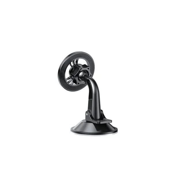 Magnetyczny uchwyt samochodowy na kokpit / szybę Tech-Protect N56 Magnetic MagSafe Dashboard Shrt Car Mount Black