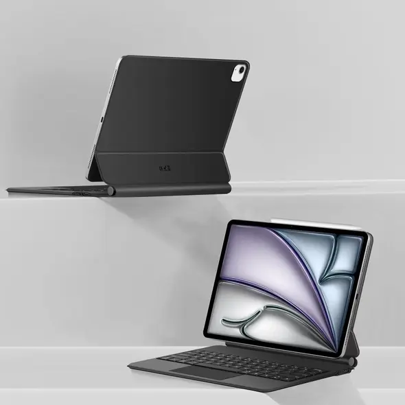 Etui Tech-Protect SmartCase Magnetic + Keyboard Apple iPad Pro 12.9” 4 / 5 / 6 / 2020-2022 / Air 13” 1 / 2 / 2024-2025 Black