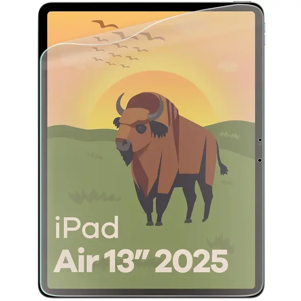 Folia matowa Bizon Glass Tab Film Sun do Apple iPad Air 13" 2024 / 13" 2025 [2 PACK]