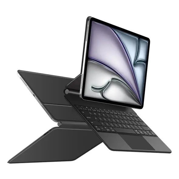 Etui Tech-Protect SmartCase Magnetic + Keyboard Apple iPad Pro 12.9” 4 / 5 / 6 / 2020-2022 / Air 13” 1 / 2 / 2024-2025 Black