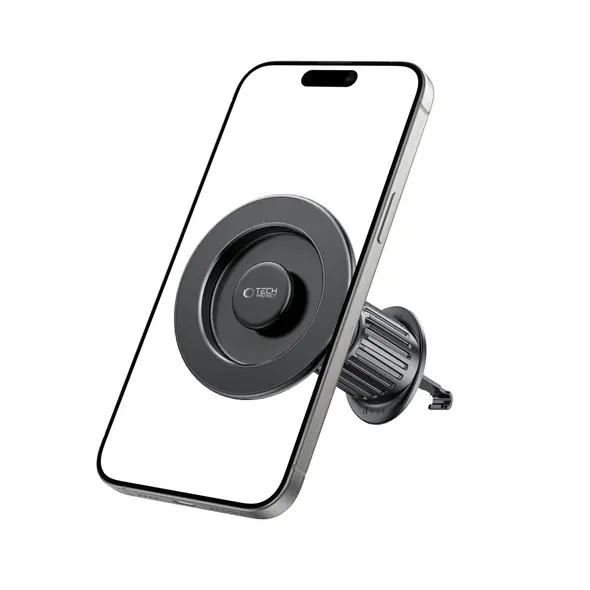 Magnetyczny uchwyt samochodowy do kratki Tech-Protect N58 Magnetic MagSafe Vent Car Mount Black