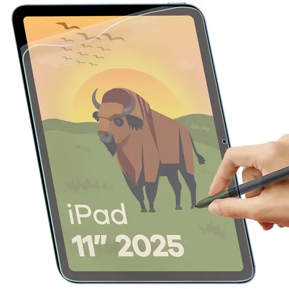 Folia matowa Bizon Glass Tab Film Sun do Apple iPad 10.9" 2022 / 11" 2025 [2 PACK]