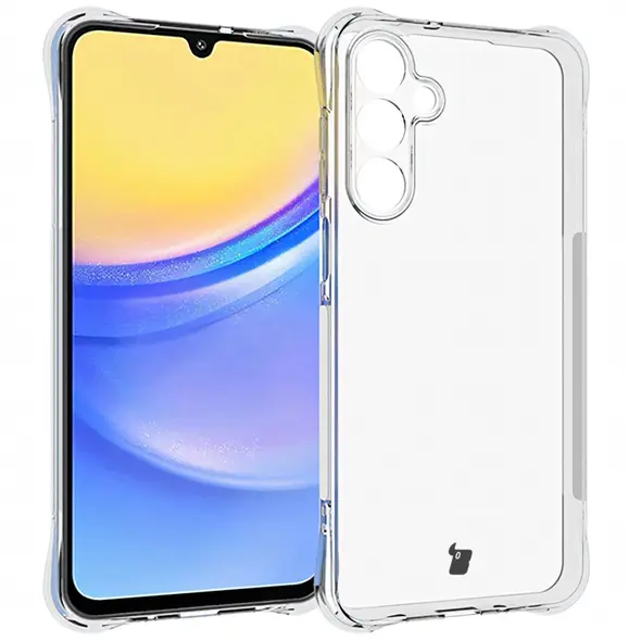 Etui + 2x szkło na ekran Bizon Case Clear Pack do Samsung Galaxy A16 4G/5G przezroczyste