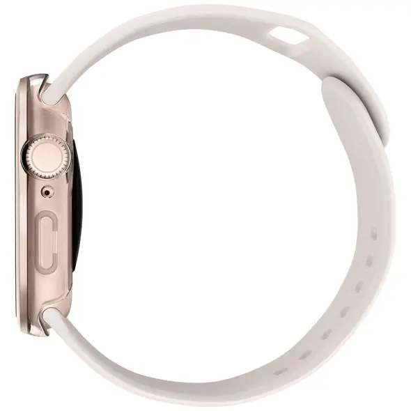 UNIQ Voute Apple Watch Series 10 46mm με γυαλί rose gold