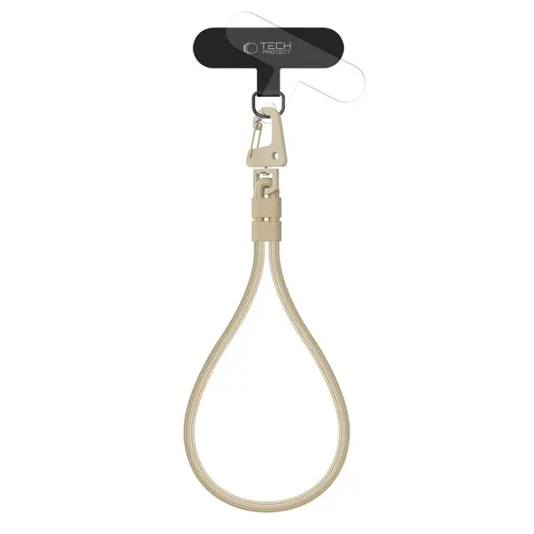 Smycz Tech-Protect C8S Rope Wrist Strap Taupe