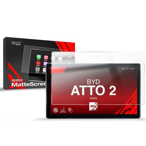 Folia matowa GrizzGlass CarDisplay Protection do BYD ATTO 2 12.8" (2025)