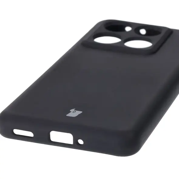 Silikonowe etui Bizon Soft Case do Xiaomi 14T Pro czarne