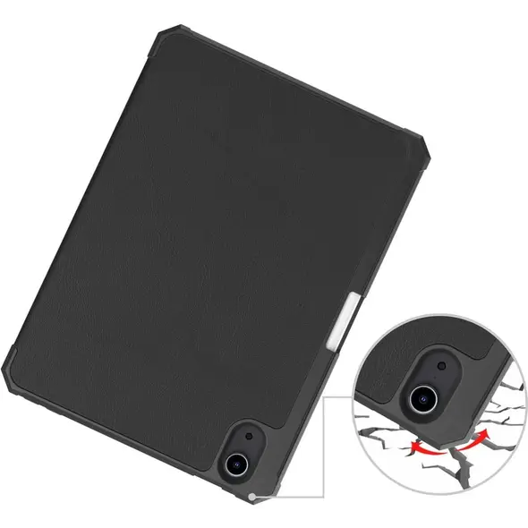 Etui Bizon Case Tab Lizard do Apple iPad mini 2021 (6. generacji) / iPad mini 8.3" 2024 (7. generacji) czarne