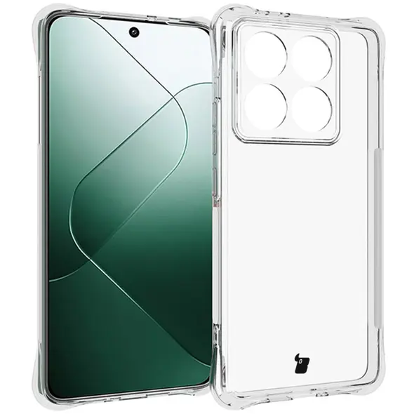 Elastyczne etui Bizon Case Salpa do Xiaomi 14T Pro przezroczyste