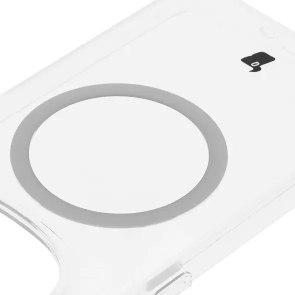 Etui z pierścieniem magnetycznym Bizon Case CrystalO do Xiaomi Redmi Note 14 Pro 5G / 14 Pro+ 5G / Poco X7 przezroczyste