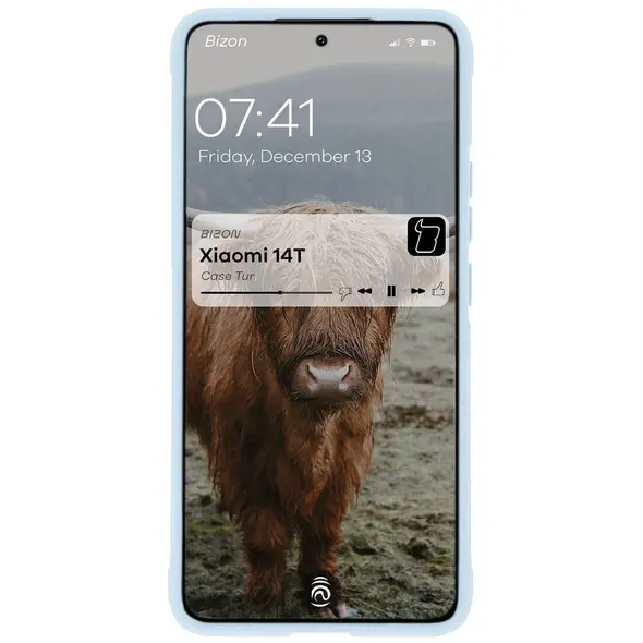 Pancerne etui Bizon Case Tur do Xiaomi 14T jasnoniebieskie