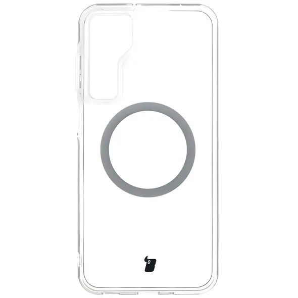 Etui z pierścieniem magnetycznym Bizon Case CrystalO do Samsung Galaxy A16 4G/5G przezroczyste