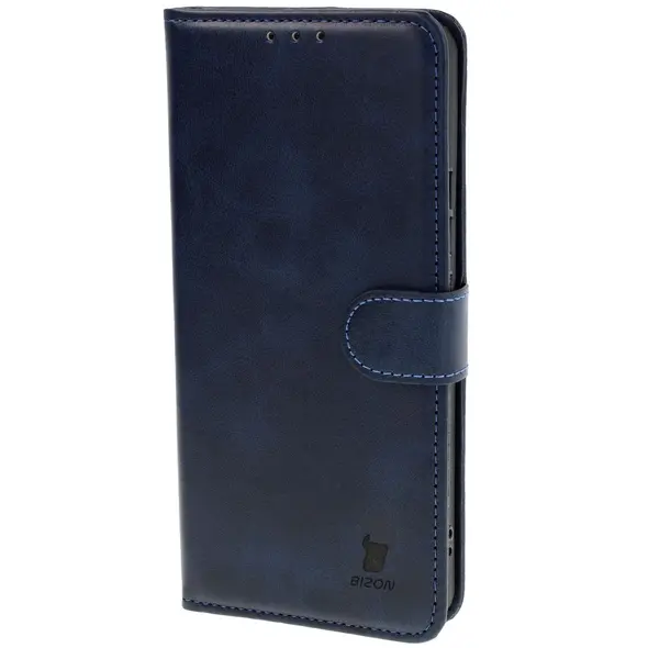 Etui z klapką Bizon Case Pocket do Xiaomi 14T granatowe