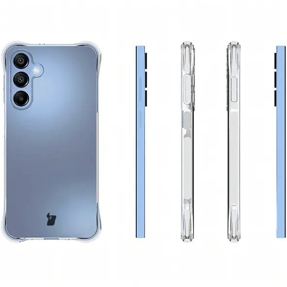 Elastyczne etui Bizon Case Salpa do Samsung Galaxy A16 4G/5G przezroczyste
