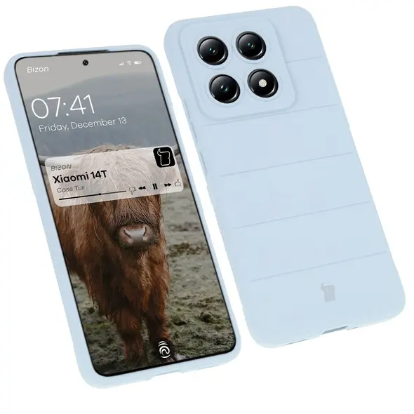 Pancerne etui Bizon Case Tur do Xiaomi 14T jasnoniebieskie