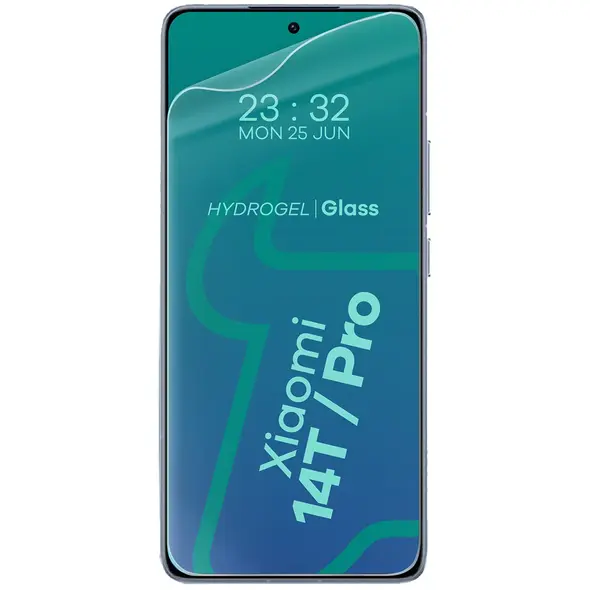 Folia hydrożelowa na ekran Bizon Glass Hydrogel Front do Xiaomi 14T/14T Pro [2 PACK]