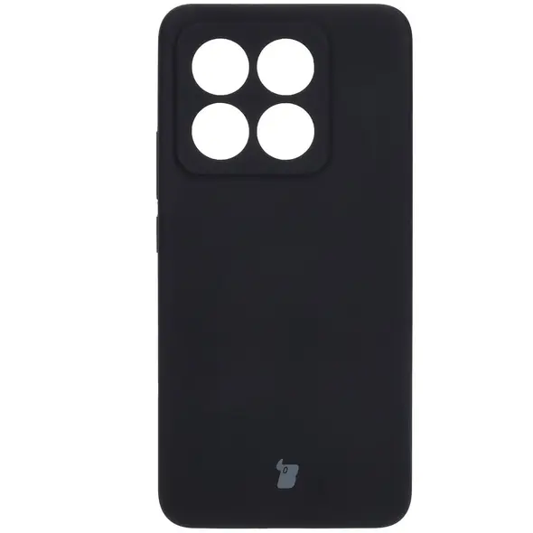 Silikonowe etui Bizon Soft Case do Xiaomi 14T czarne