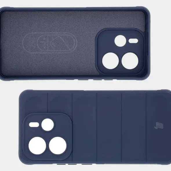 Pancerne etui Bizon Case Tur do Xiaomi Redmi Note 14 5G granatowe