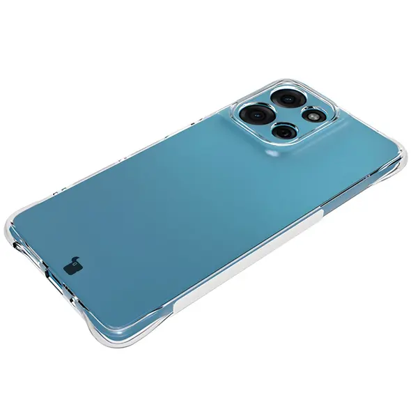Elastyczne etui Bizon Case Salpa do Motorola Moto G75 5G przezroczyste