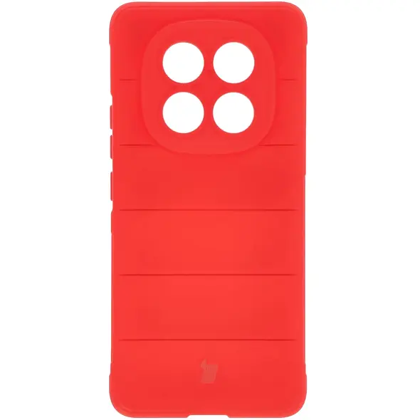 Pancerne etui Bizon Case Tur do Xiaomi Redmi Note 14 Pro Plus 5G czerwone