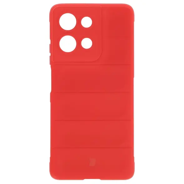 Pancerne etui Bizon Case Tur do Motorola Moto G75 5G czerwone