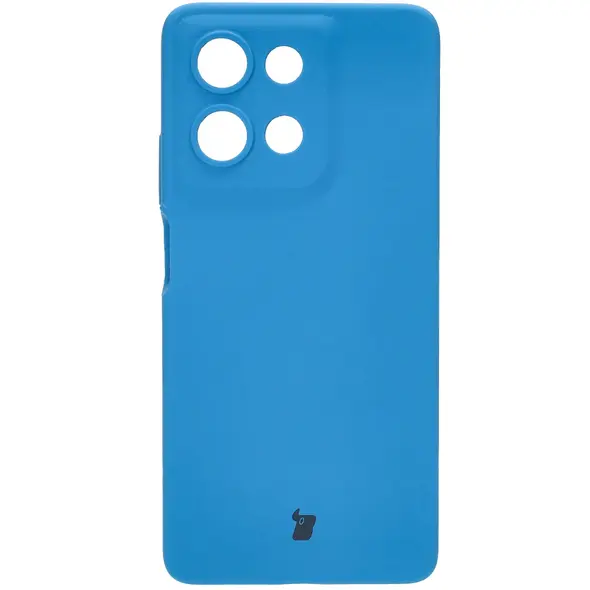 Silikonowe etui Bizon Soft Case do Motorola Moto G75 5G niebieskie
