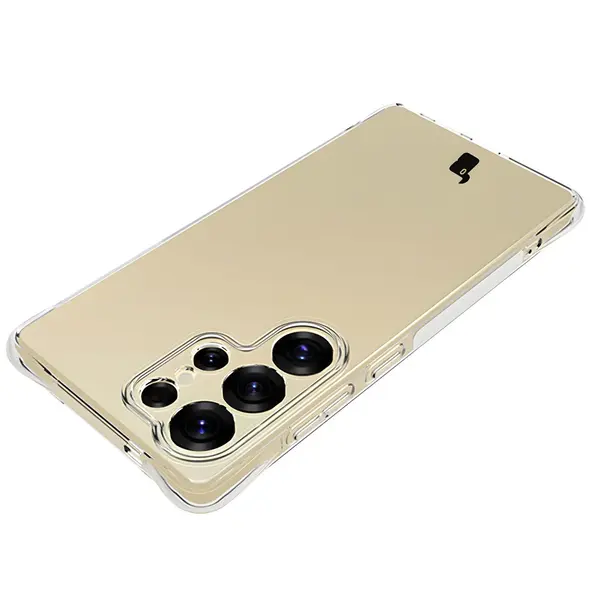 Elastyczne etui Bizon Case Salpa do Samsung Galaxy S25 Ultra przezroczyste