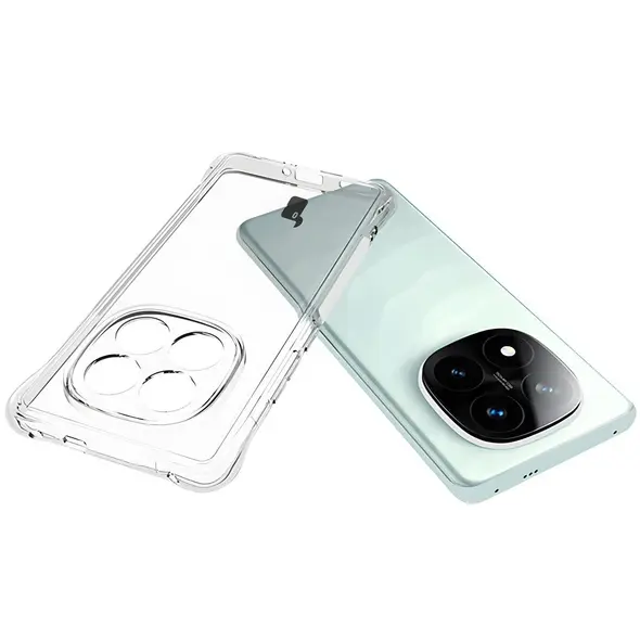 Etui + 2x folia na ekran Bizon Case Clear Pack do Xiaomi Redmi Note 14 Pro+ Plus 5G