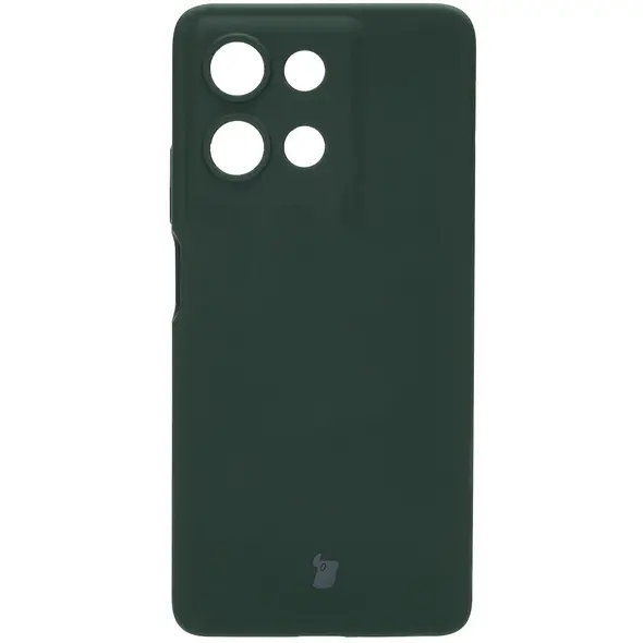 Silikonowe etui Bizon Soft Case do Motorola Moto G75 5G ciemnozielone