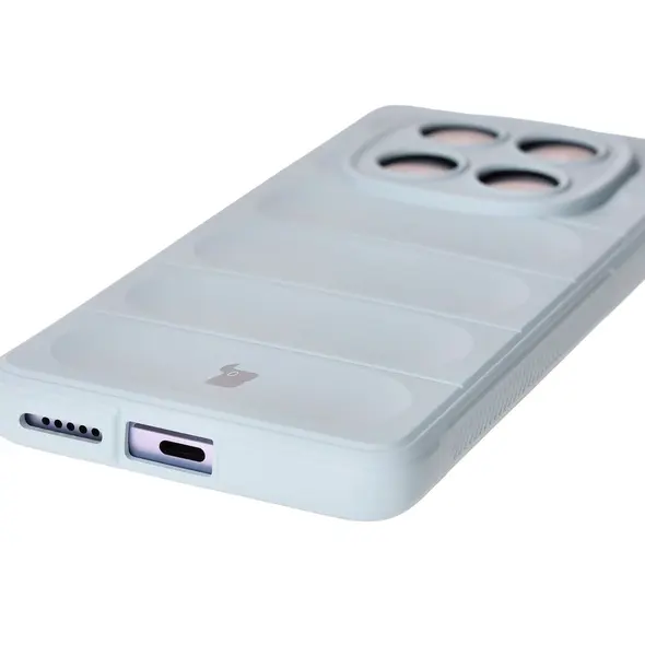 Pancerne etui Bizon Case Tur do Xiaomi Redmi Note 14 Pro 4G jasnoniebieskie