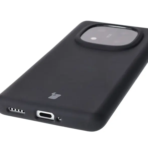 Silikonowe etui Bizon Soft Case do Xiaomi Redmi Note 14 Pro Plus 5G czarne