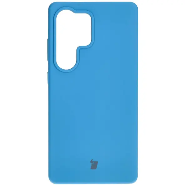 Silikonowe etui Bizon Soft Case do Samsung Galaxy S25 Ultra ciemnoniebieskie