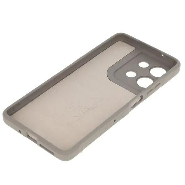 Pancerne etui Bizon Case Tur do Motorola Moto G75 5G jasnoszare