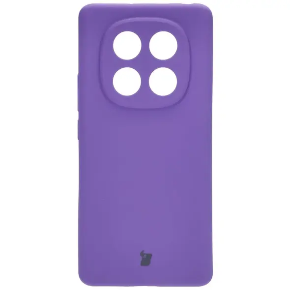 Silikonowe etui Bizon Soft Case do Xiaomi Redmi Note 14 Pro 4G fioletowe