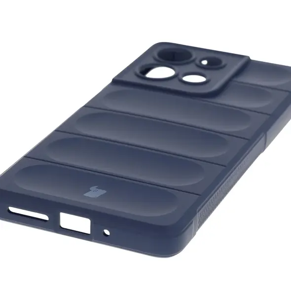 Pancerne etui Bizon Case Tur do Motorola Moto G75 5G granatowe